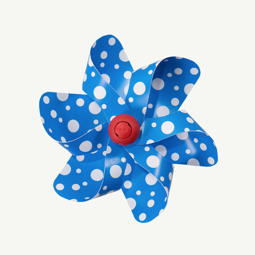 Blue Pinwheel