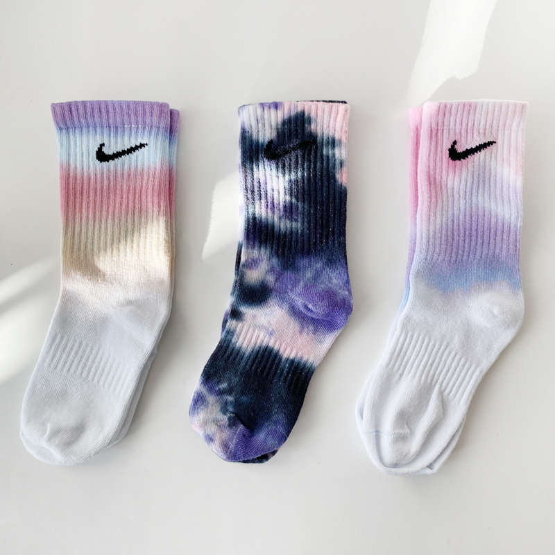 Tie Dye Socks Set A